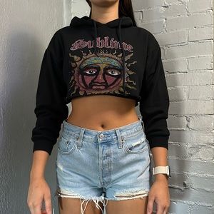 Sublime Cropped Hoodie